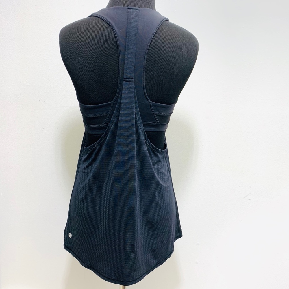 Lululemon BabyDoll Sport Bra Tank Top Size 6 - Picture 4 of 8